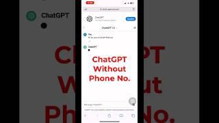 Get ChatGPT Without a Phone Number - Works in 2023