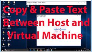 How To Copy and Paste Text between Virtual Machine and Host Machine On Virtualbox ?