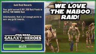 The Naboo Raid is Frustrating a LOT of Us in Star Wars Galaxy of Heroes...
