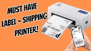 Thermal Shipping Label Printer Bluetooth Wireless – A Must Have!