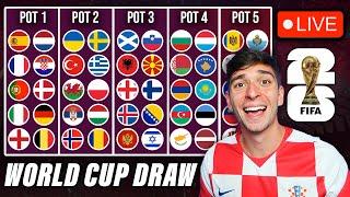 UEFA World Cup 2026 Qualifier Draw LIVE Reaction