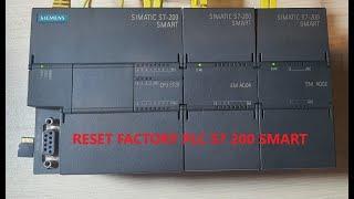 RESET PASSWORD PLC S7 200 SMART | Xóa mật khẩu PLC S7 200 Smart