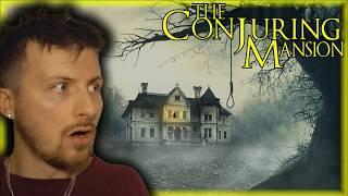 Surviving the Night Inside the HAUNTED CONJURING MANSION (SCARY)