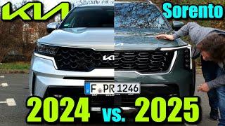 2025 Kia Sorento 2.2 CRDi Diesel (194 PS) AWD - Test Daten Infos Review Facelift Testbericht deutsch