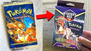 *YOU GET VINTAGE PACKS?!* New Pokemon Cards Mystery Box Opening!