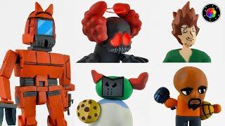 CREANDO TODOS los MODS de FNF (Tord, Shaggy, Tiky, Matt, Expurgation) de Plastilina #3 | PlastiVerse