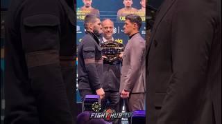 Dmitry Bivol STARES DOWN Artur Beterbiev FIRST face off!