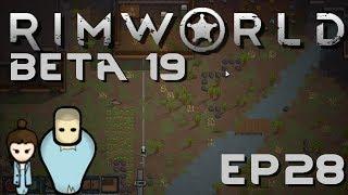 RIMWORLD BETA 19 | Lucky Shot | Ep 28 | RimWorld Beta 19 Gameplay!