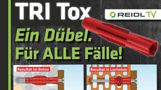 TRI Tox Allzweckdübel - Der Dübel für fast alle Untergründe + Gewinnspiel [German]