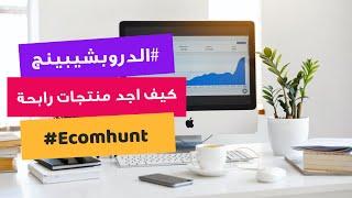 Finding dropshipping winning products using Ecomhunt