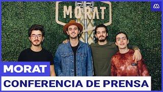 Morat en conferencia de prensa - Festival de Viña del Mar 2025