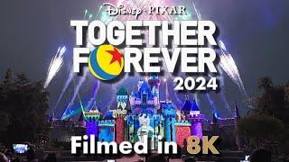 Pixar Fest "Together Forever" Fireworks 2024︱Filmed in 8K