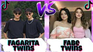 TWINS OF TIKTOK MASHUP DANCE  | FAGARITA VS FABE  | TIKTOK PHILIPPINES | 2022 | MASHUP KING 