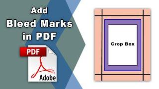 How to add bleed marks in pdf using Adobe Acrobat Pro DC