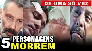 FORÇA DE MULHER: MORREM 5 PERSONAGENS DE UMA SÓ VEZ