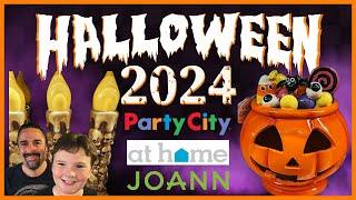 Party City AT HOME & Joann Fabric Halloween 2024 Tons Of New Decor! Code Orange Shopping Walkthrough