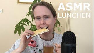 ASMR LUNCH MUKBANG!  ZACHT PRATEN EN ETEN  ASMR Nederlands