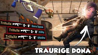 Wir spielen den BANGER gegen das FEMALE TEAM!  MONTAGSLOBBY Showmatch auf MIRAGE | TrilluXe