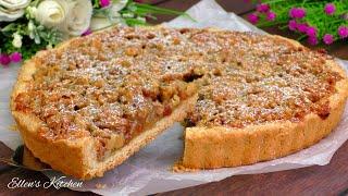 Delicious nut pie in 15 minutes! Simple and delicious!