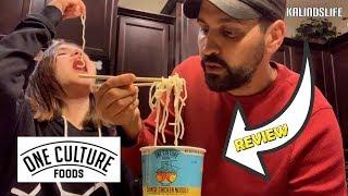 One Culture Foods Bone Broth Ramen Noodle Taste test Review!!!