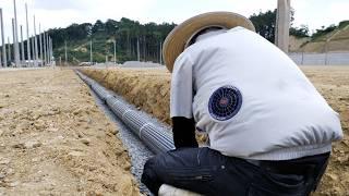 The Full Scope of Japan's Ultra-High-Quality Drainage System Installed in a Massive Sports Park