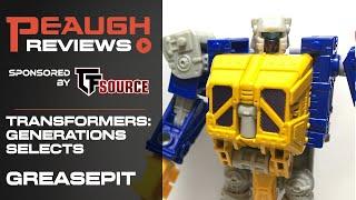 Video Review: Transformers Earthrise - Deluxe GREASEPIT