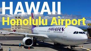 First Steps into Hawaii: Exploring Honolulu Airport - 1 Hour Walk