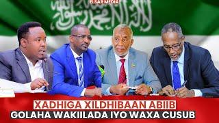 Golaha Wakiilada Oo War cusub ka soo Saaray Xadhiga Xildhibaan Maxamed abiib