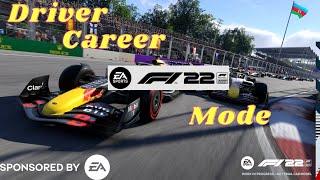 F1 22 Driver Career Mode gameplay - Sponsored by EA
