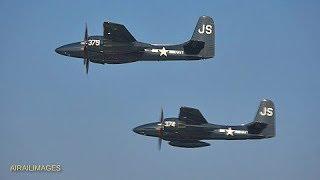 Oshkosh AirVenture 2018:  Monday 23 July F7F Tigercat DH-4 B-1B Wake Up Yodel