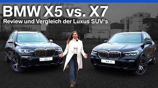 BMW X5 vs. X7 - Review und Vergleich von BMW's Luxus SUV's