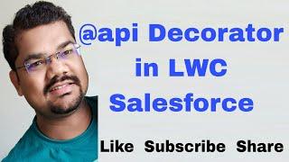 #69 @api Decorator in LWC Salesforce with Example | Public Property in Lightning Web Component