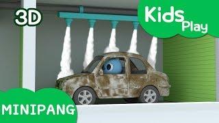 Learn colors with Miniforce | Miniforce wash a car | Car wash | Mini-Pang TV Kids Play