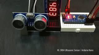 HC-SR04 Ultrasonic Sensor / Arduino Nano - Test