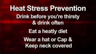 Heat Stress Prevention