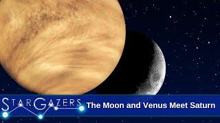 The Moon and Venus Meet Saturn | November 4 - November 10 | Star Gazers