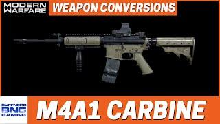 M4A1 Carbine Weapon Conversion - Call Of Duty Modern Warfare
