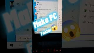 Make your PC faster #shorts #windows10