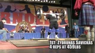 Arnold Strongman Classic 2012 - Apollon's Wheels