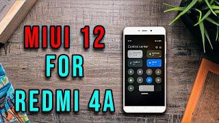 MIUI 12 For Redmi 4a | Gsi |  All Bugs Fixed | Good Performance |