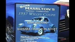 Remembering Barbara Hamilton-Advey