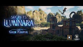 The Gate Keeper - animated short movie, Secrets of the Luminara, Kitbash Challenge, Unreal Engine 5