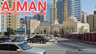 AJMAN Daily Life Street Scene: Al Rashidiya & Al Nuaimia District Walk Tour (2.21.25: 4K-UHD)