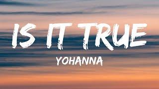 Yohanna - Is It True (Lyrics) Iceland Eurovision 2009
