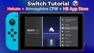 How to install Atmosphère CFW, Hekate, and Homebrew | Switch TUTORIAL