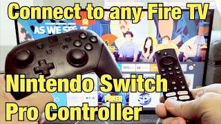 Pro Controller: How to Connect to any Fire TV (Insignia Fire TV, Amazon Fire TV, Toshiba Fire TV)