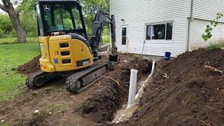 DIY Sewer Line Replacement To The Septic Tank