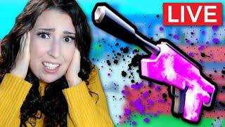 Dark Matter INSANITY in Roblox Big Paintball LIVE!! | 50k Subs...?