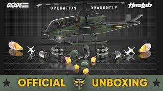 Unboxing the G.I. Joe Classified Series Assault Copter Dragonfly (XH-1) HasLab | Yo Joe June 2024