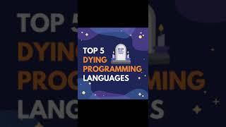 Top 5 Dying Programming Languages in 2021 | Worst Programming languages #shorts #trending